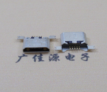 抚州MK USB B Type 沉板0.9母座后两脚SMT口不卷边
