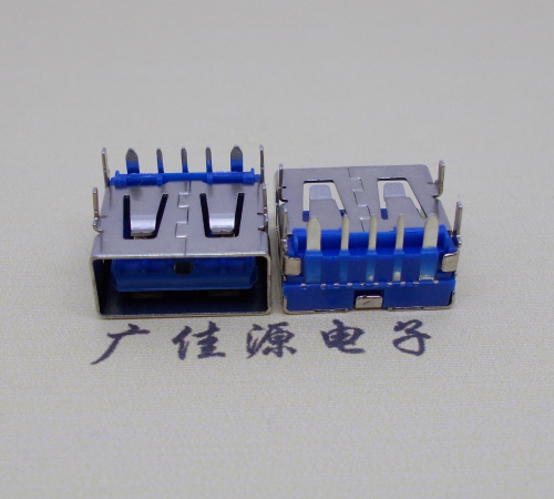 抚州 USB5安大电流母座 OPPO蓝色胶芯,快速充电接口